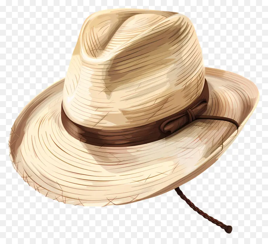 Sombrero De Panamá，Sombrero Marrón PNG