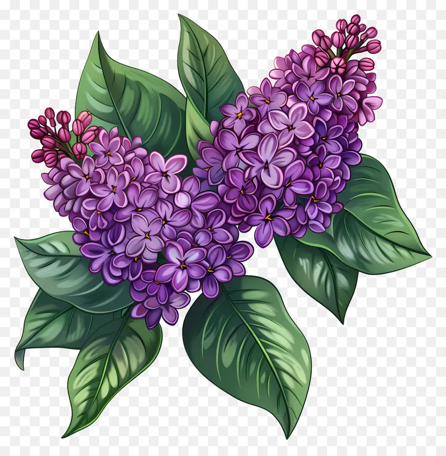 Lilas Moradas，Lila Púrpura PNG