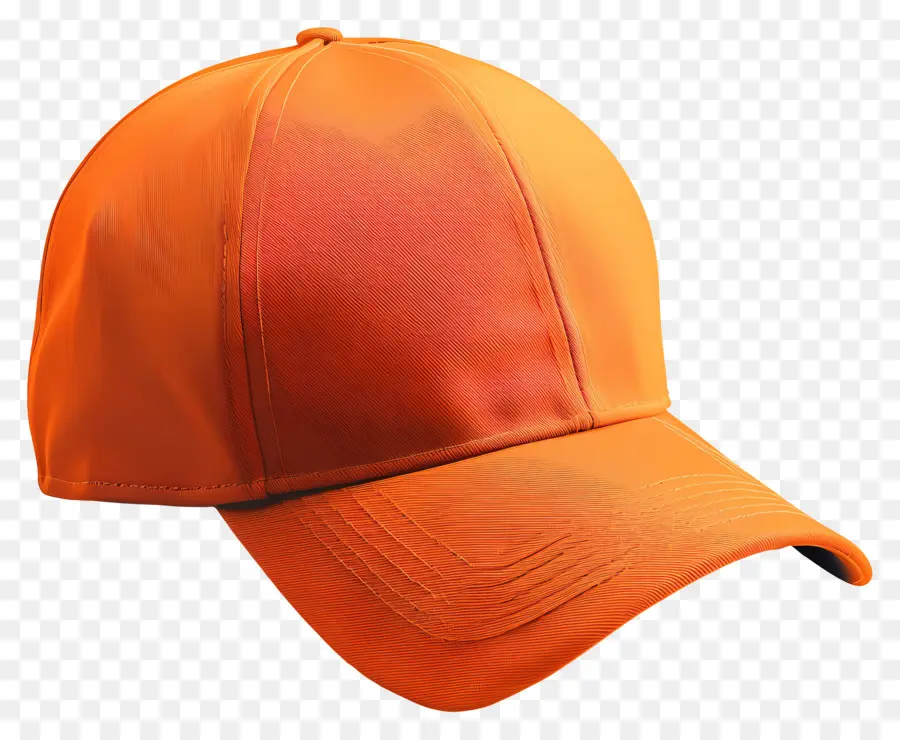 Gorra De Béisbol，Sombrero De Color Naranja PNG
