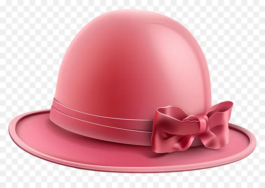 Sombrero Cloche，Sombrero De Arco Rosa PNG