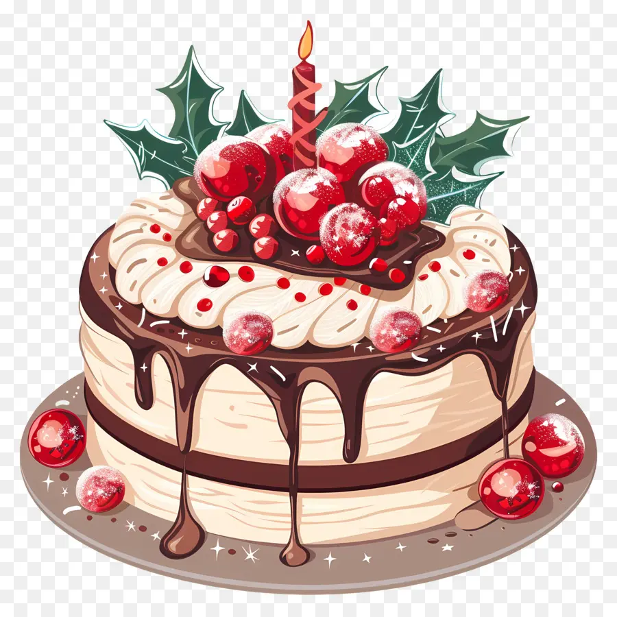 Pastel De Navidad，Pastel PNG