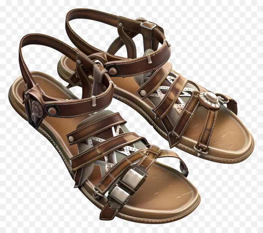 Sandalias De Gladiador，Sandalias PNG