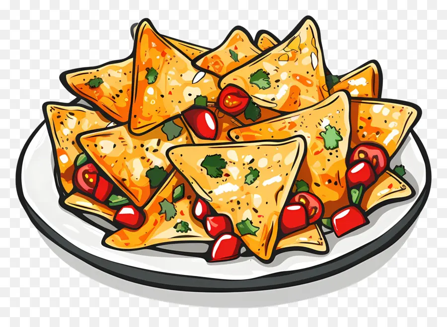 Nachos，Chips De Tortilla PNG