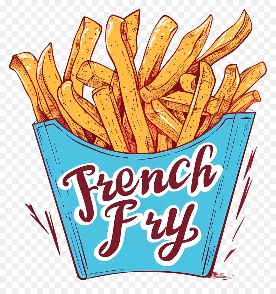 Día Nacional De Fry French，Las Papas Fritas PNG