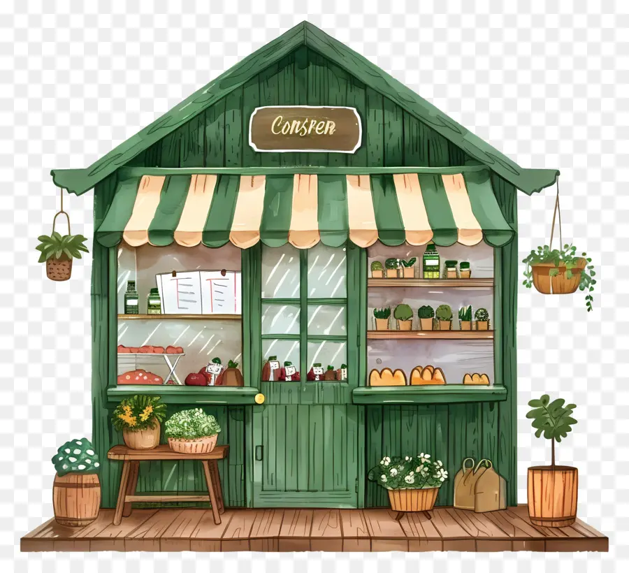 Tienda De Madera，De Efecto Invernadero PNG