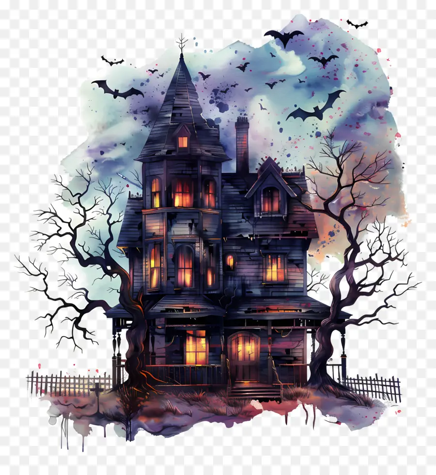 La Casa Encantada，Halloween PNG