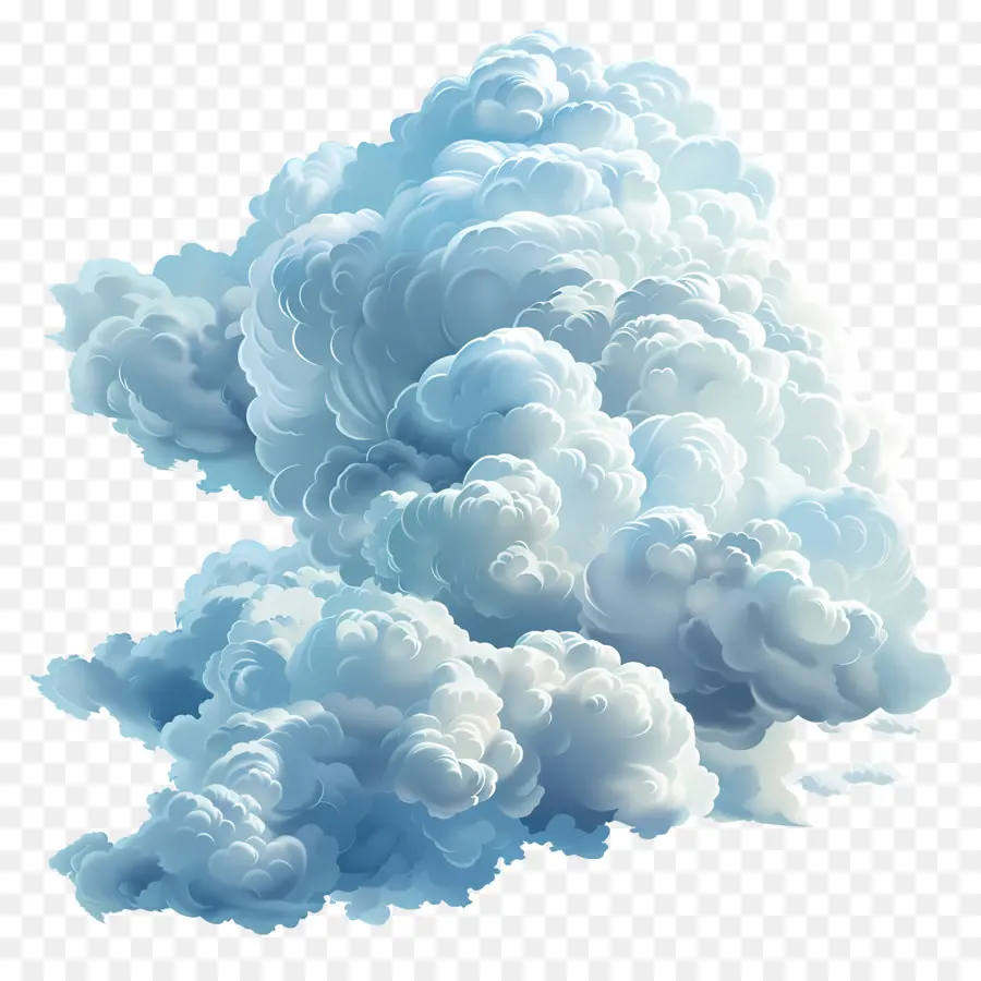 Nubes Blancas Esponjosas，La Nube PNG