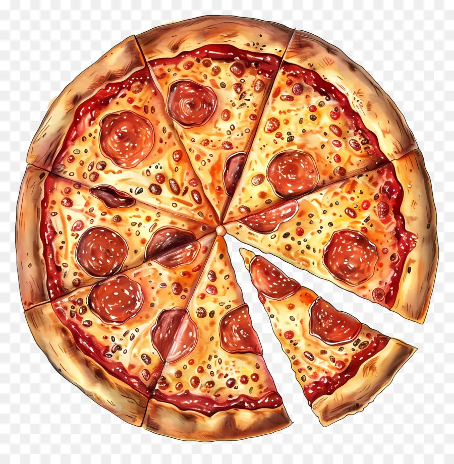 Pizza De Queso，Pizza PNG