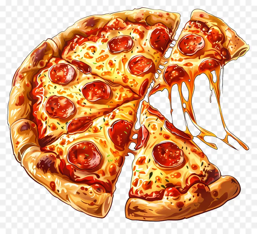 La Pizza De Queso，Imagen PNG