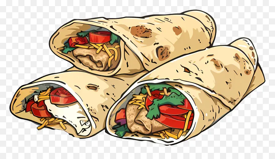 Burritos，Burrito PNG