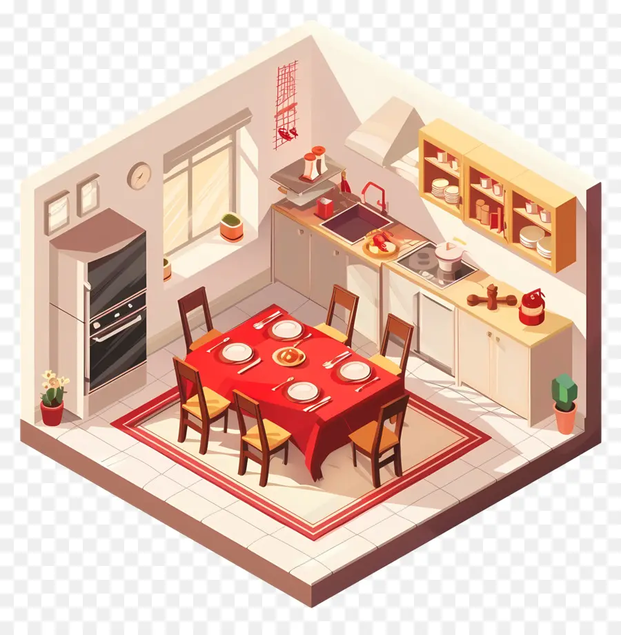 Comedor，El Diseño De La Cocina PNG