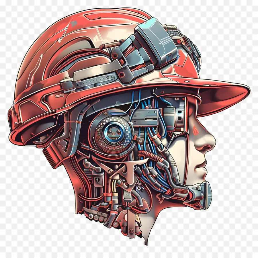 Tapa De Construcción，Cyborg PNG