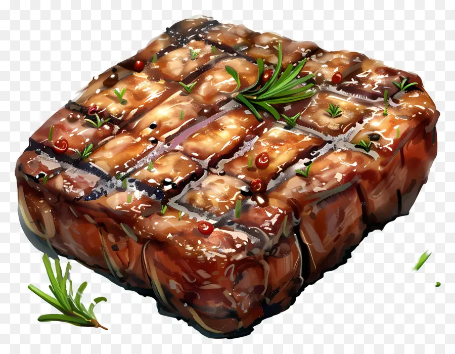 Ternera A La Parrilla，La Carne PNG