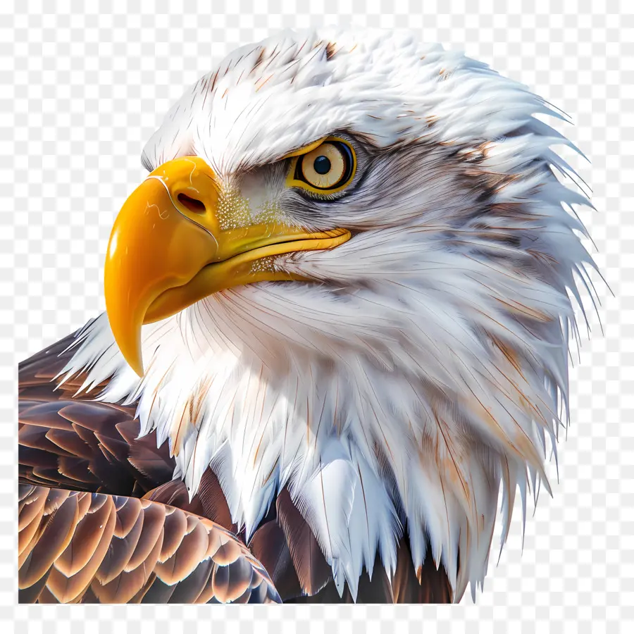 American Eagle Día，águila Calva Americana PNG