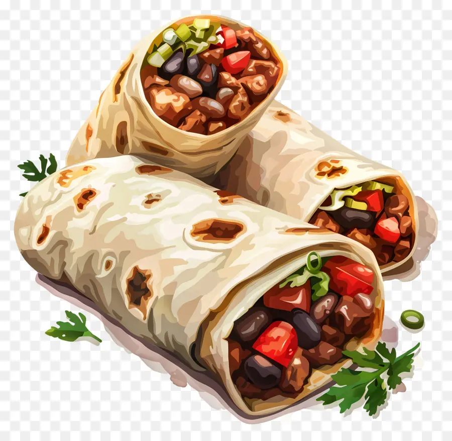 Burritos，Burrito PNG