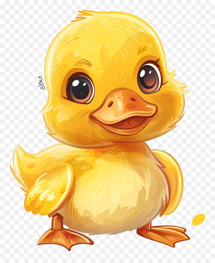 Bebé Pato，Pato Amarillo PNG