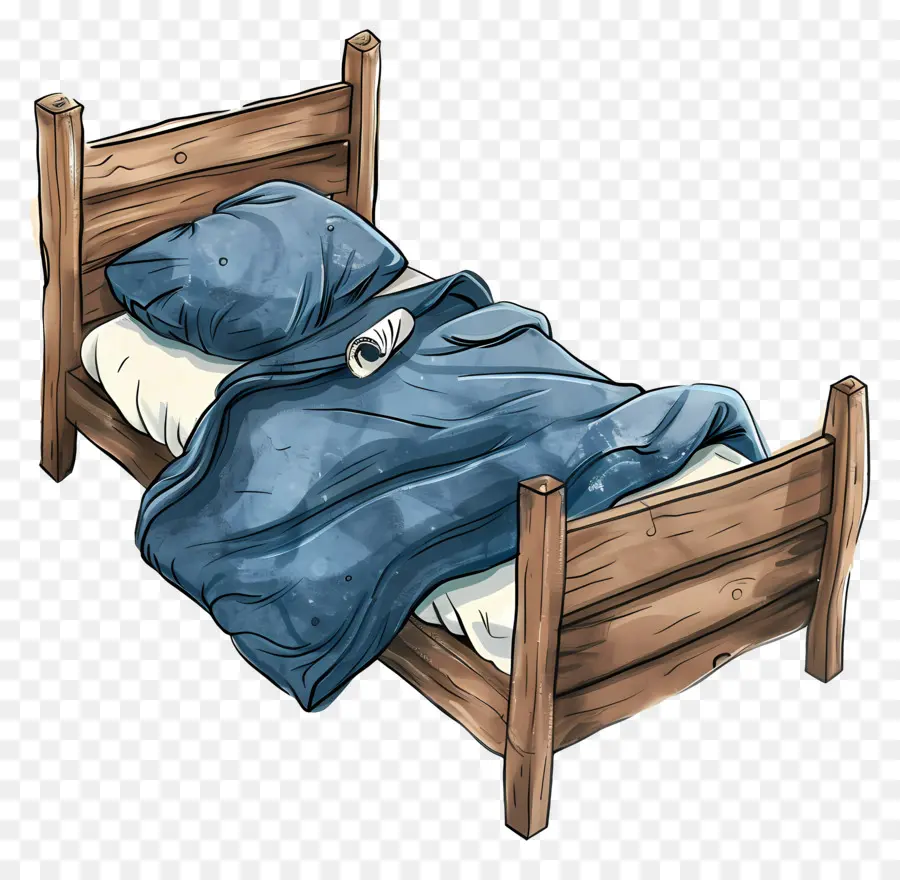 Cama Individual，Cama De Madera PNG