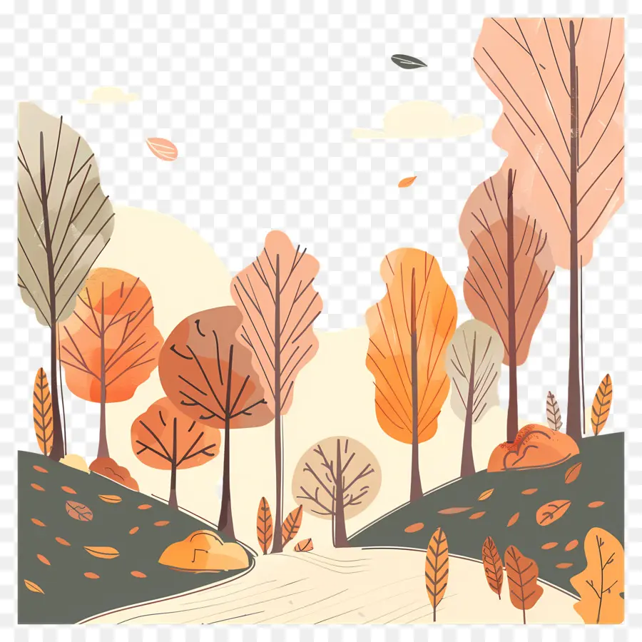 Otoño Genial，Bosque PNG