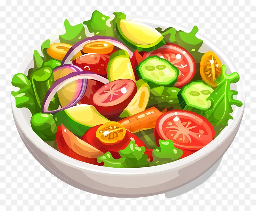 Ensalada De Verduras，Bol PNG