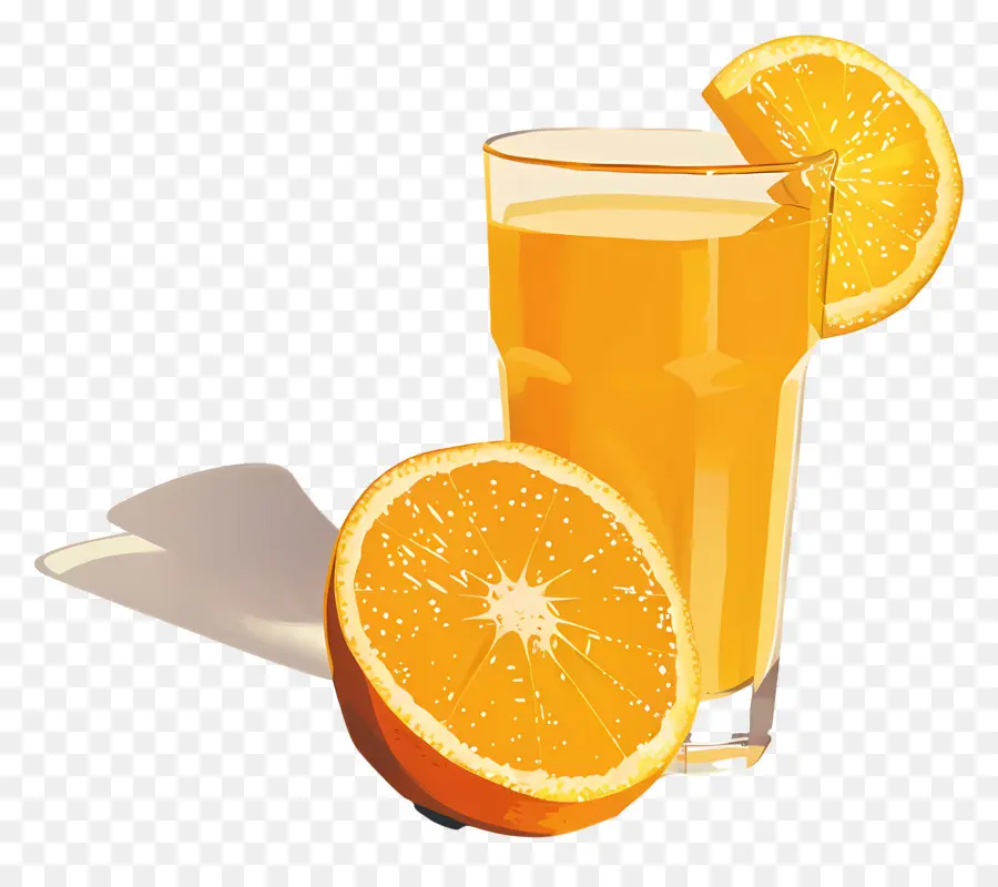 Jugo De Naranja，Vidrio PNG