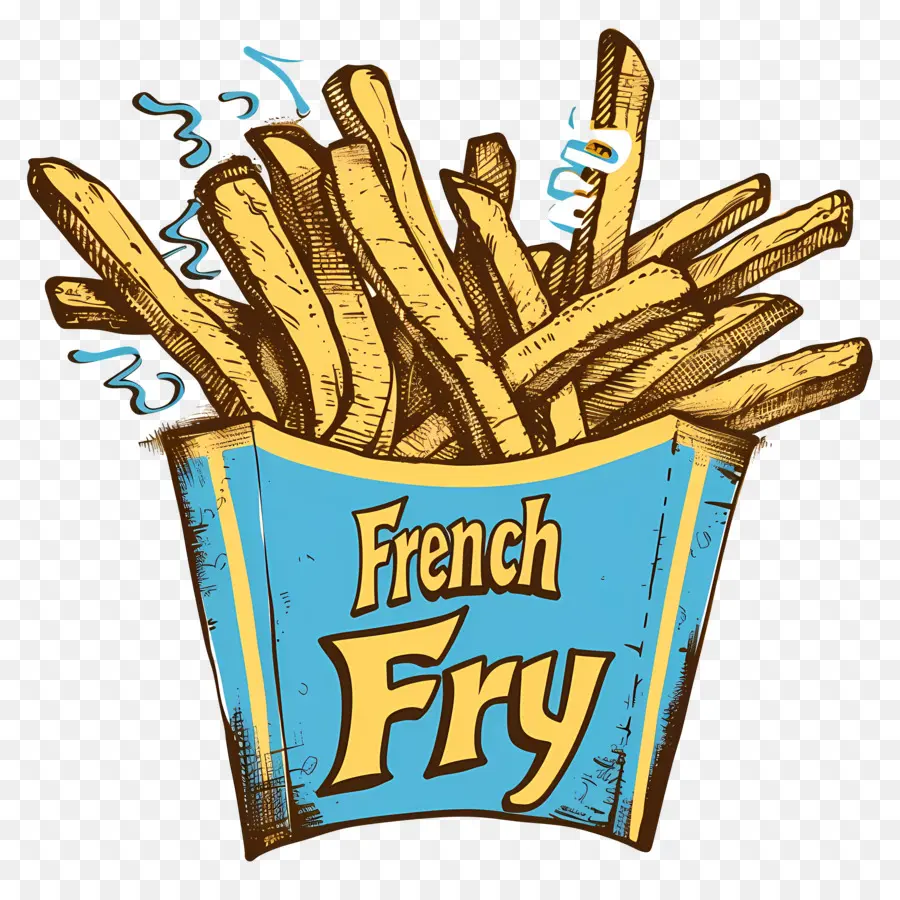 Día Nacional De Fry French，Las Papas Fritas PNG