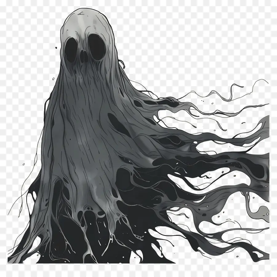 Fantasma，El Pelo Largo PNG