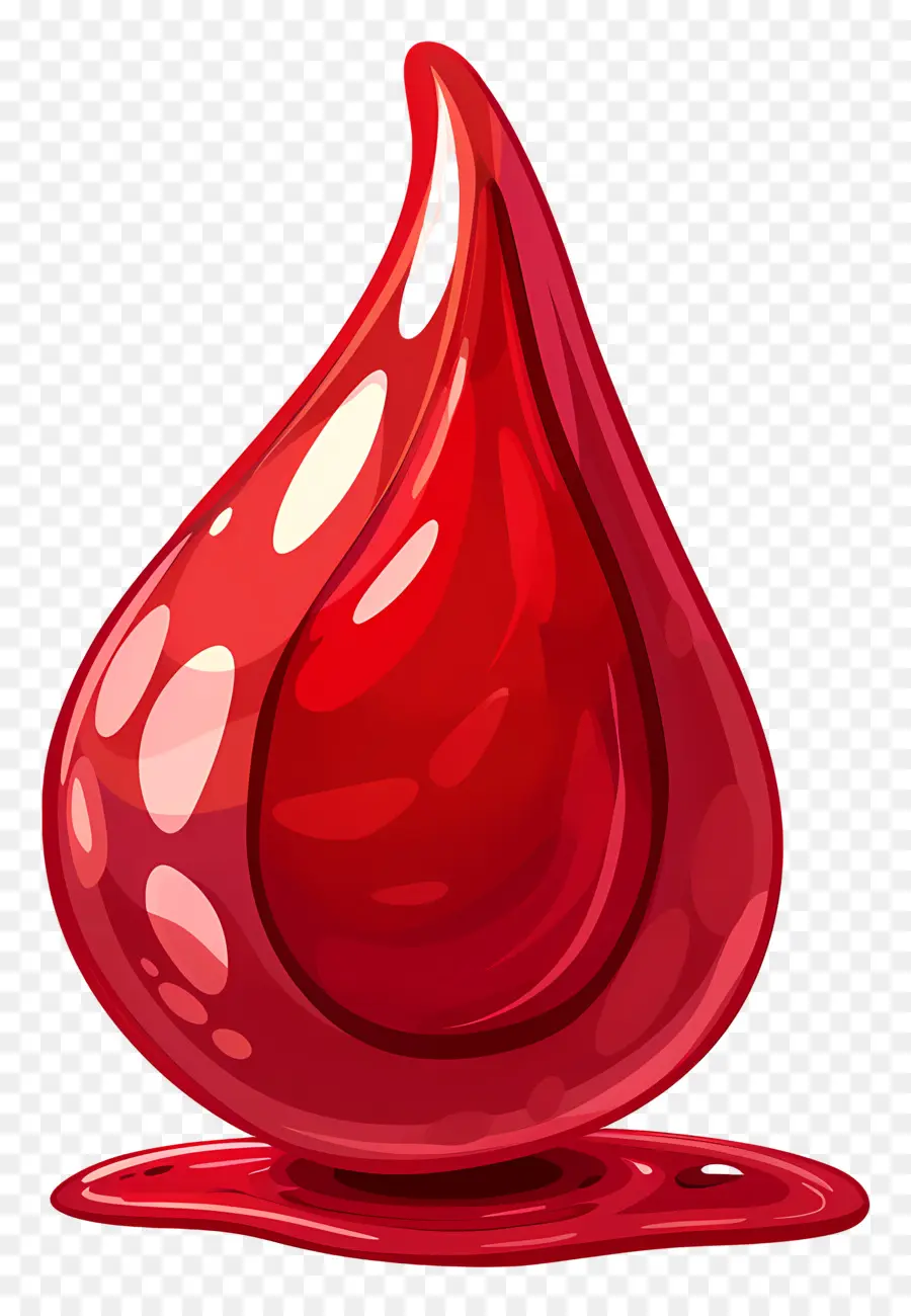 Goteo De Sangre，Gota De Líquido Rojo PNG