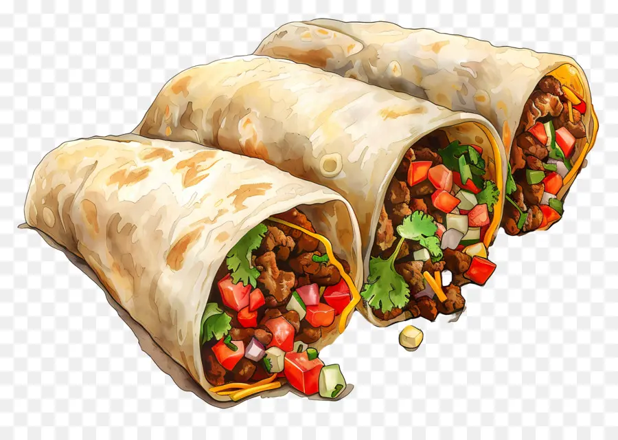 Burritos，Burrito PNG