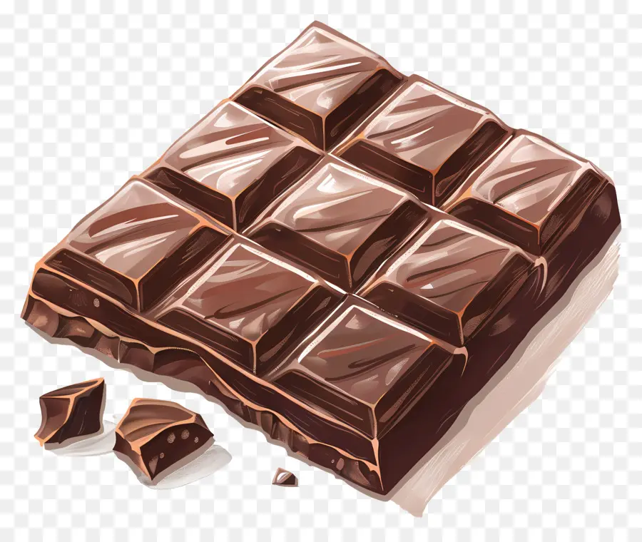 Chocolate Con Leche，Barra De Chocolate PNG