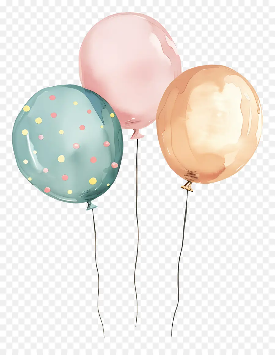 Globos De Fiesta，Globos PNG