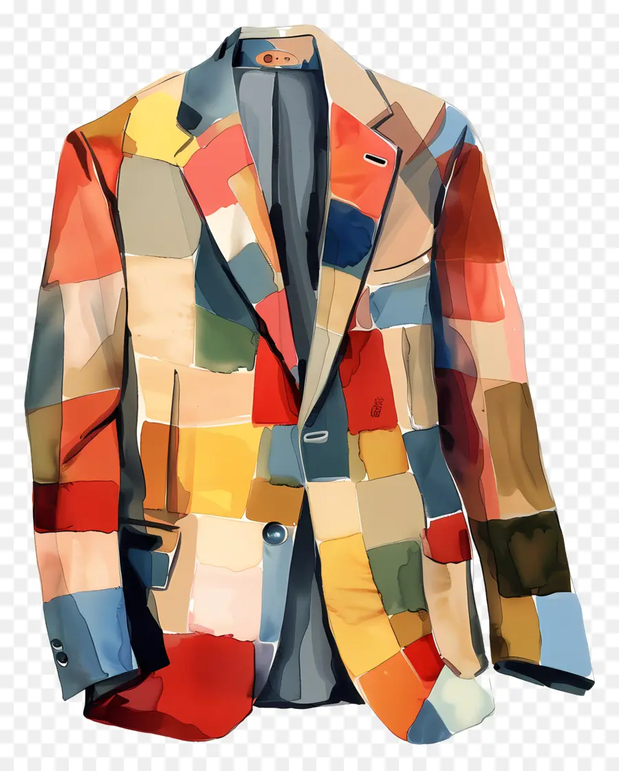 Chaqueta，Blazer Colorido PNG