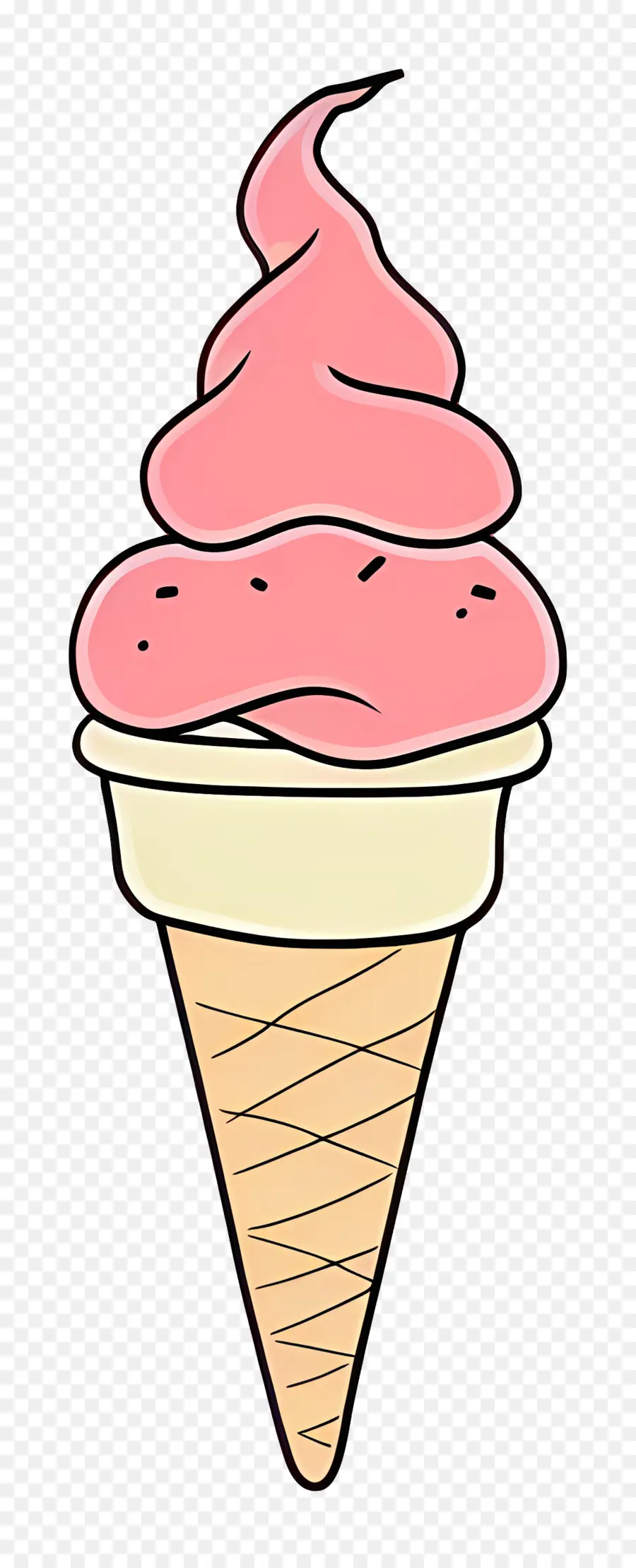 Helado，Rosa Helado PNG