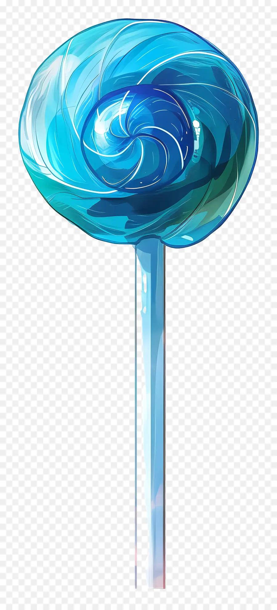 Azul Lollipop，Piruleta PNG
