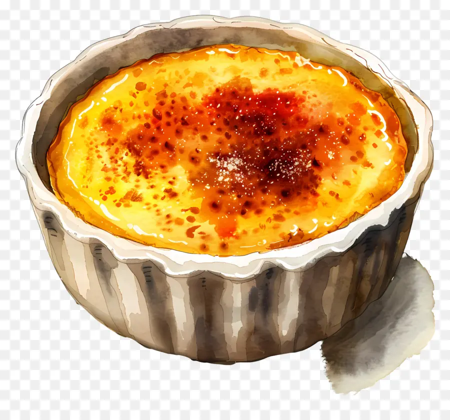 La Crème Brûlée，Budín De Naranja PNG