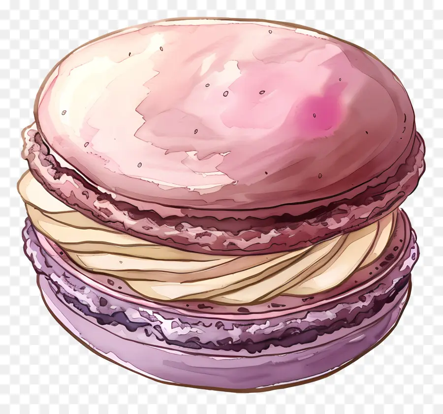 Macaroon，Rosa PNG