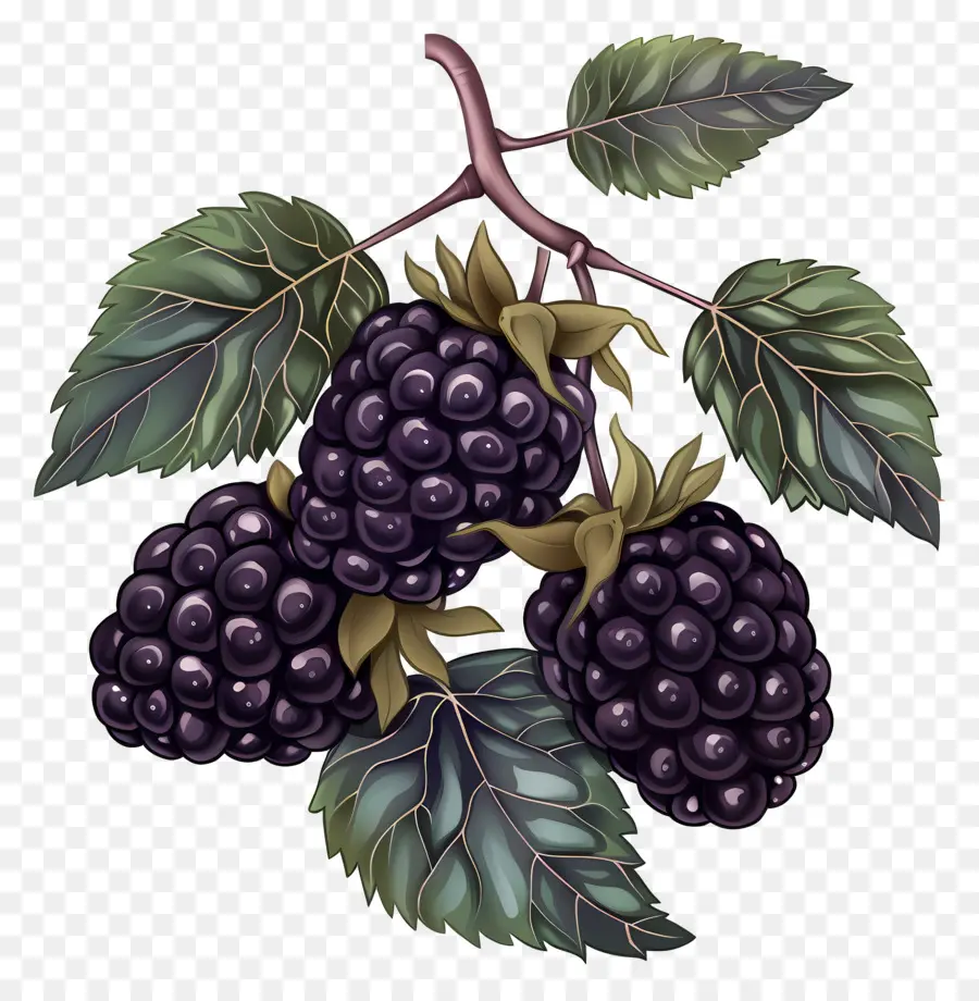 Blackberry，Planta De Mora PNG