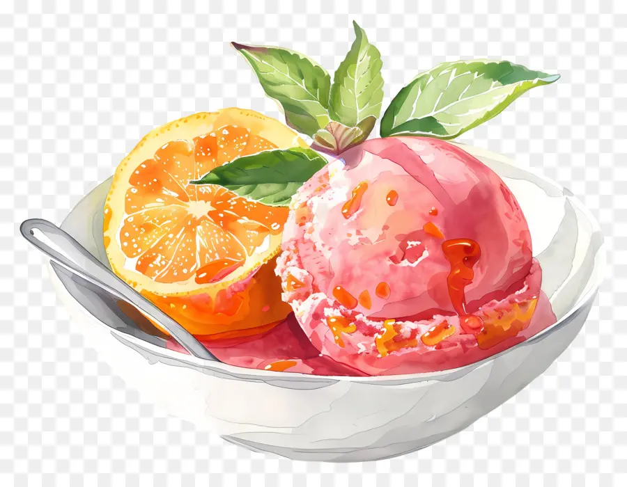 Sorbete，Helado PNG