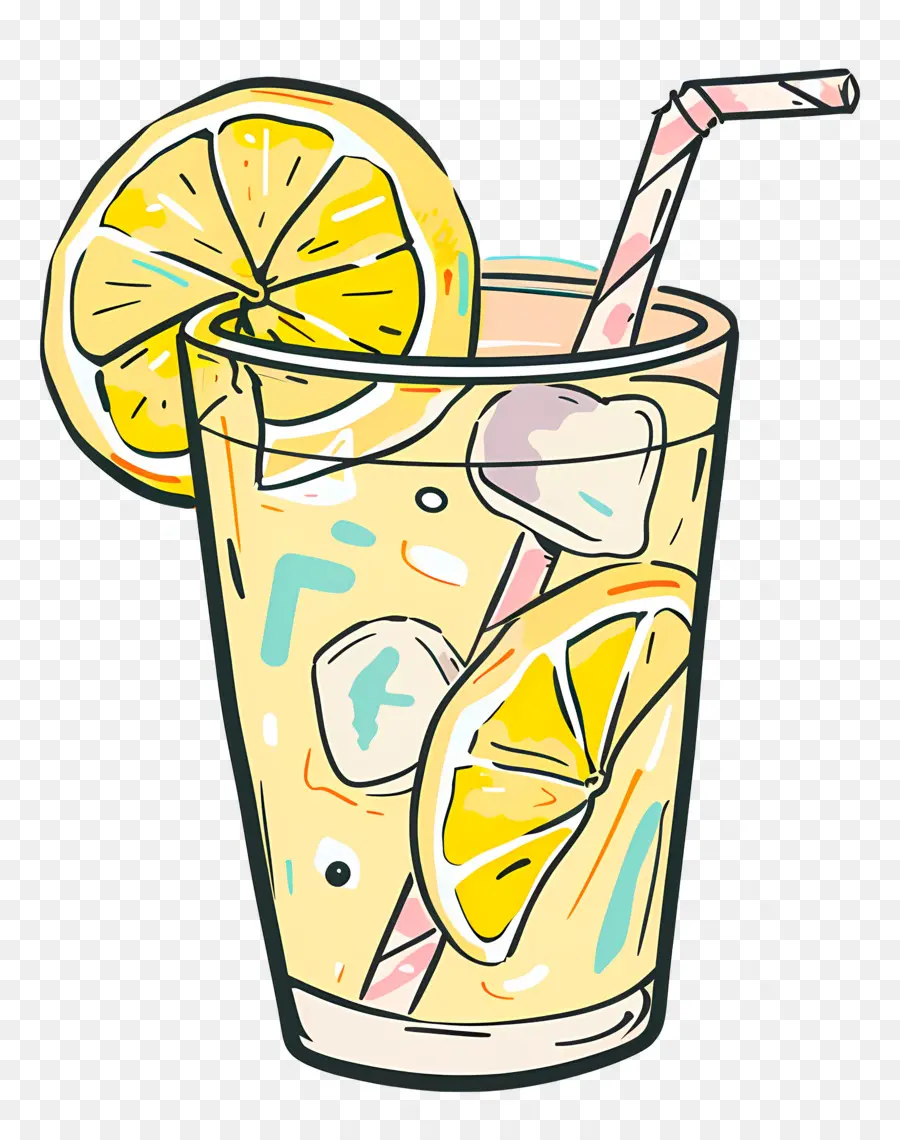 Limonada，Bebida Refrescante PNG