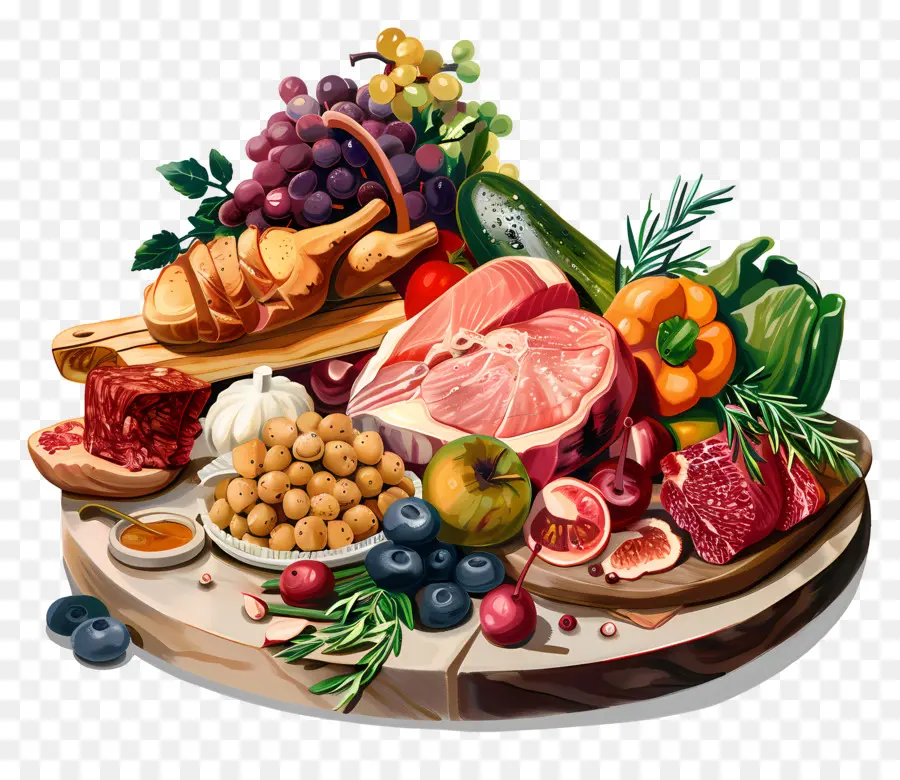 La Comida，Tabla De Cortar De Madera PNG