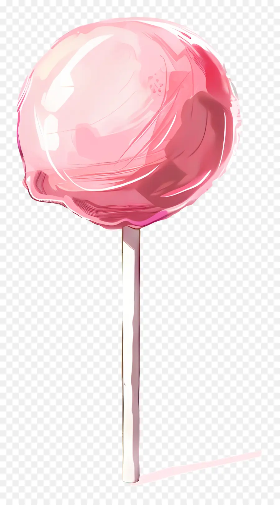 Rosa Lollipop，Dibujo De Acuarela PNG