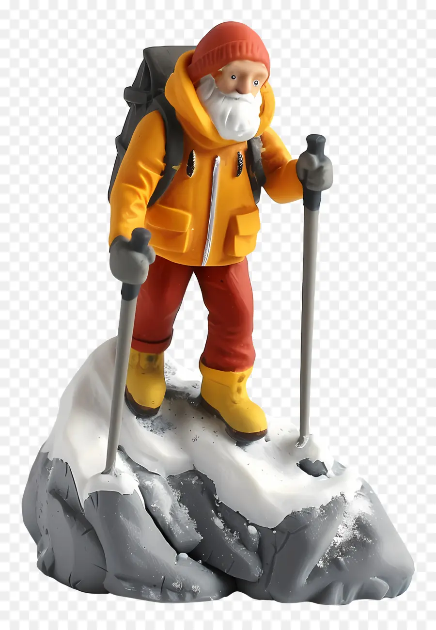 Alpinista，Esquiar PNG