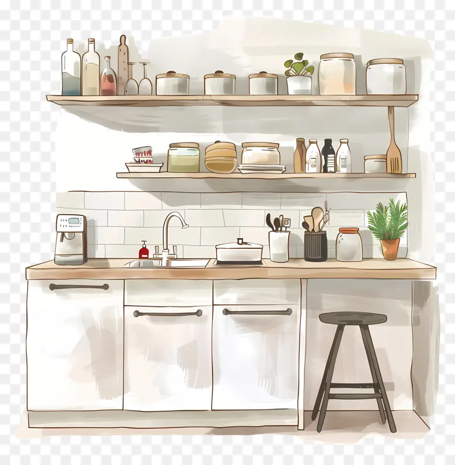 Cocina，El Diseño De La Cocina PNG