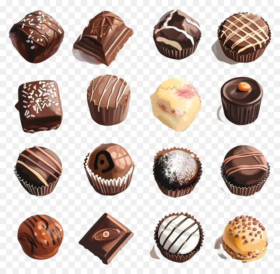 Chocolates，Chocolates Surtidos PNG