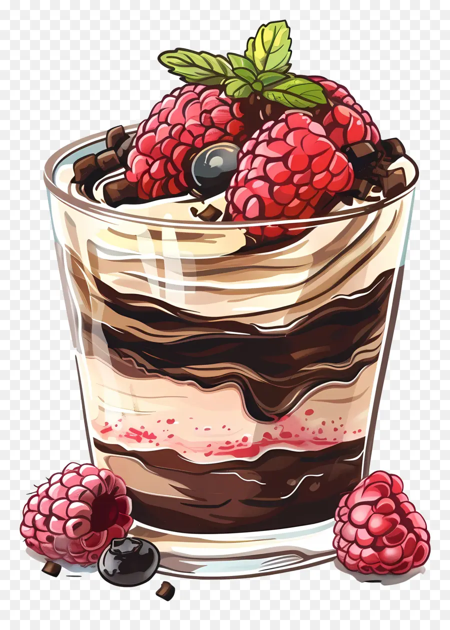 Mousse De，Mousse De Chocolate PNG