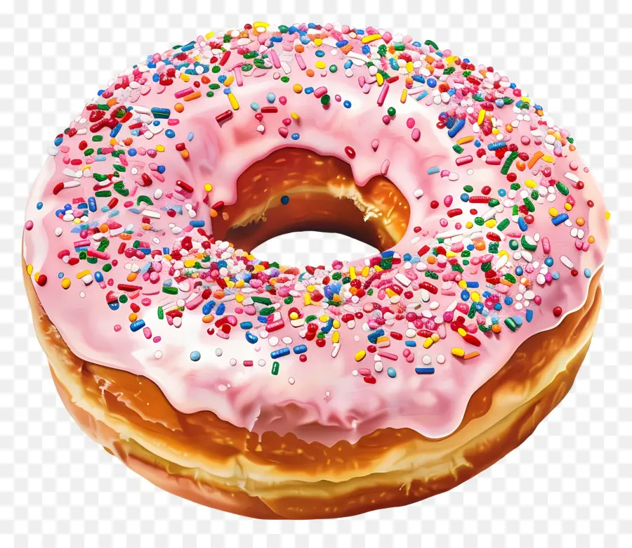 Donut，Rosa Donut PNG