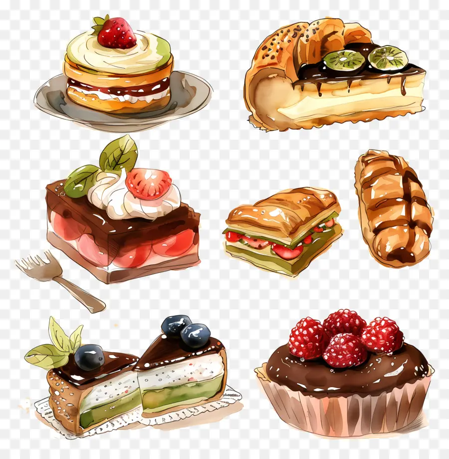 Pasteles，Tortas PNG