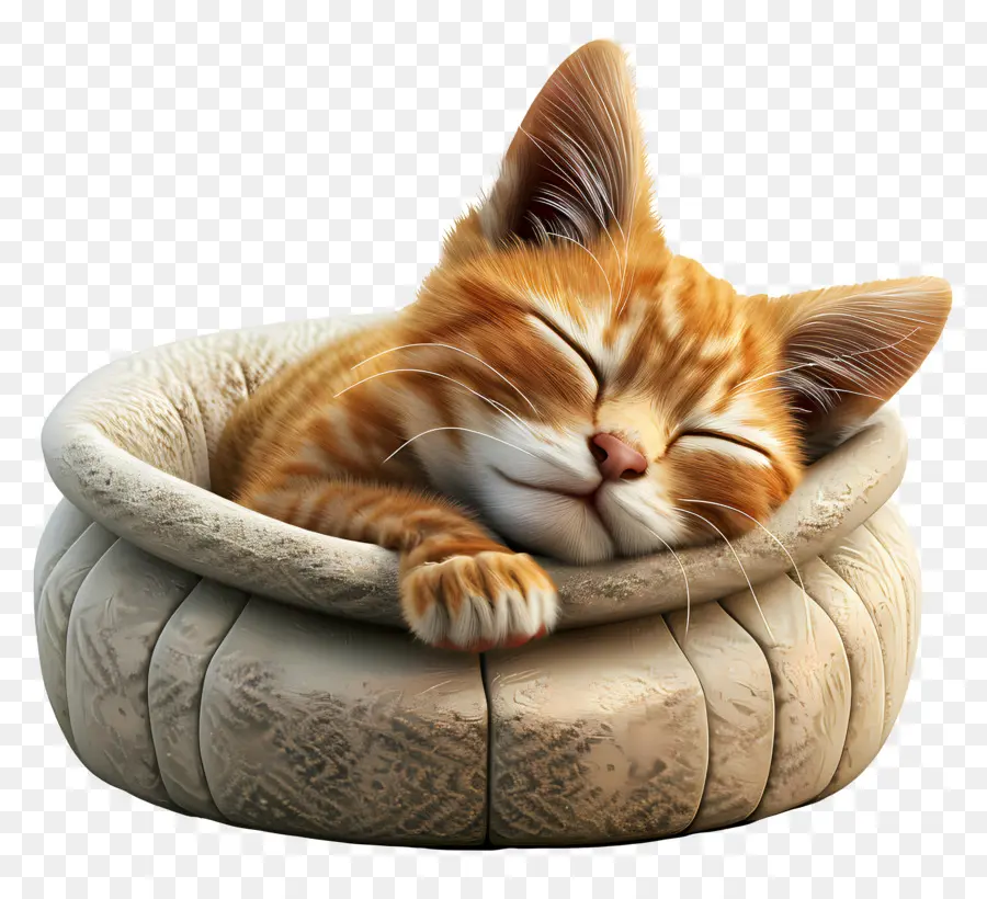 Cama Para Gatos，Gato Durmiendo PNG