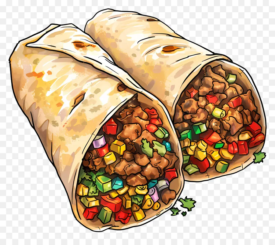 Burritos，Burrito PNG