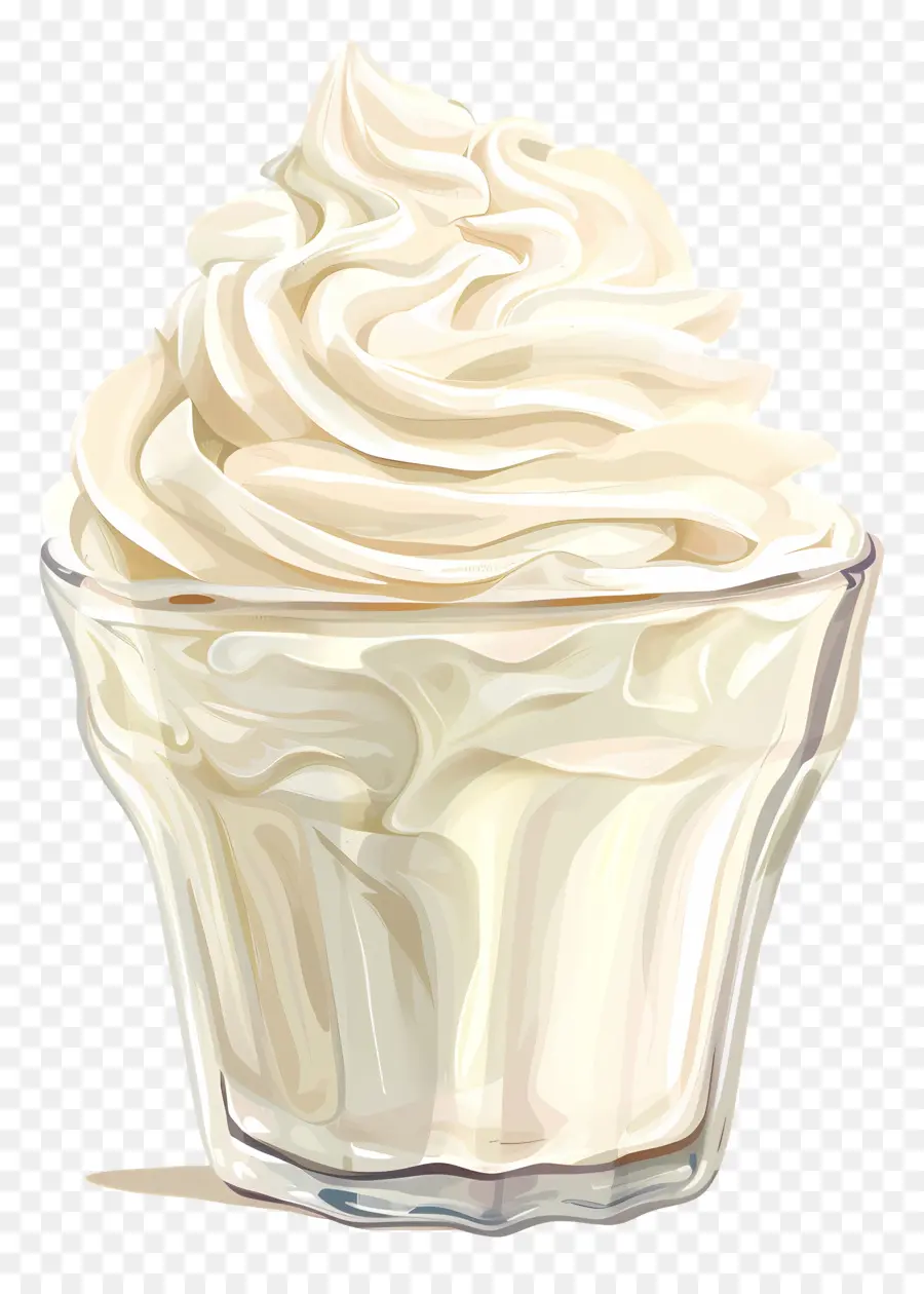 Crema Batida，Espumoso PNG