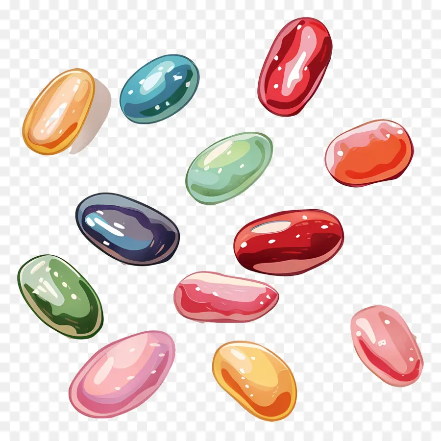 Jelly Beans，Frijolitos Confitados PNG